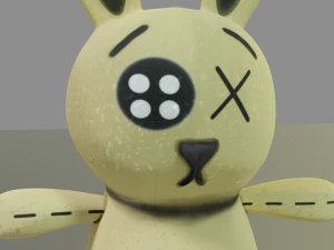 bunny toy 3D Model