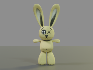 bunny toy Modèle 3D