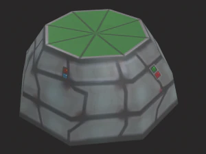 defense laser tower 3D Model