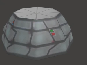 defense laser tower 3D Model