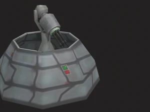 defense laser tower 3D Model