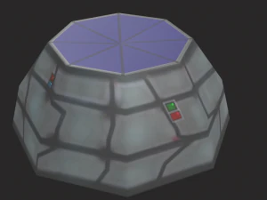 defense laser tower 3D Model