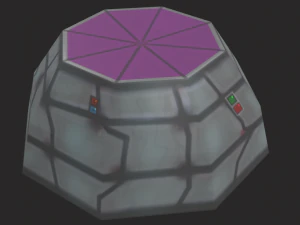 defense laser tower 3D Model