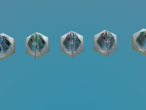 cannon for terrain Modèle 3D