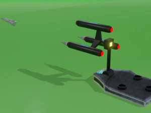 missile launcher 3D Model