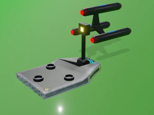 missile launcher 3D Model