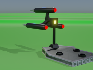 missile launcher 3D 模型