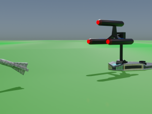 missile launcher 3D 模型