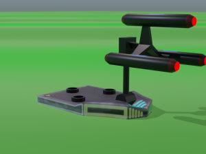 missile launcher 3D 模型