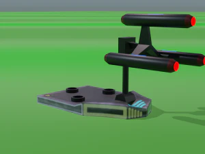 missile launcher 3D Model