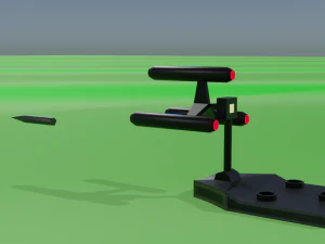 missile launcher 3D Model