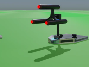 missile launcher 3D Model
