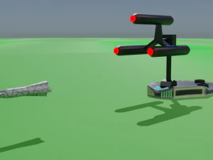 missile launcher 3D Model