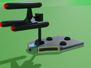 missile launcher 3D 模型