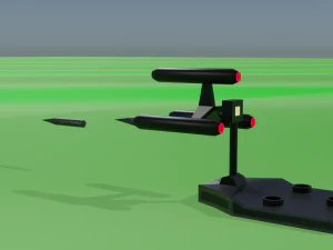 missile launcher 3D Model