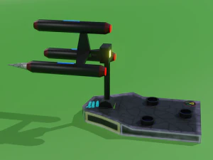 missile launcher 3D Model