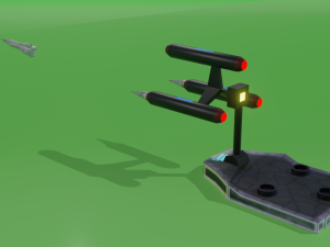 missile launcher 3D 模型