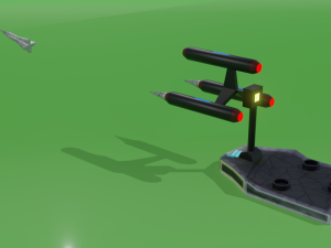 missile launcher 3D 模型