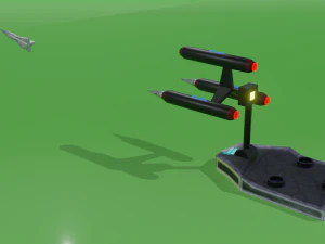 missile launcher 3D Model