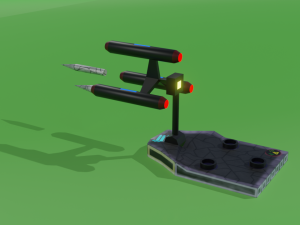 missile launcher 3D 模型