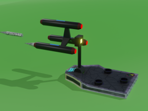 missile launcher 3D 模型