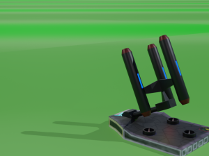 missile launcher 3D 模型
