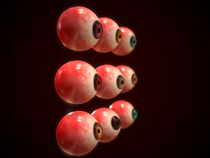 ojo realista Modelo 3D