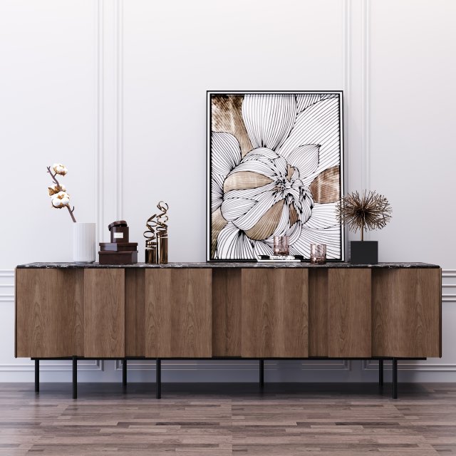 cabinets16 Modelo 3D .c4d .max .obj .3ds .fbx .stl .blend 