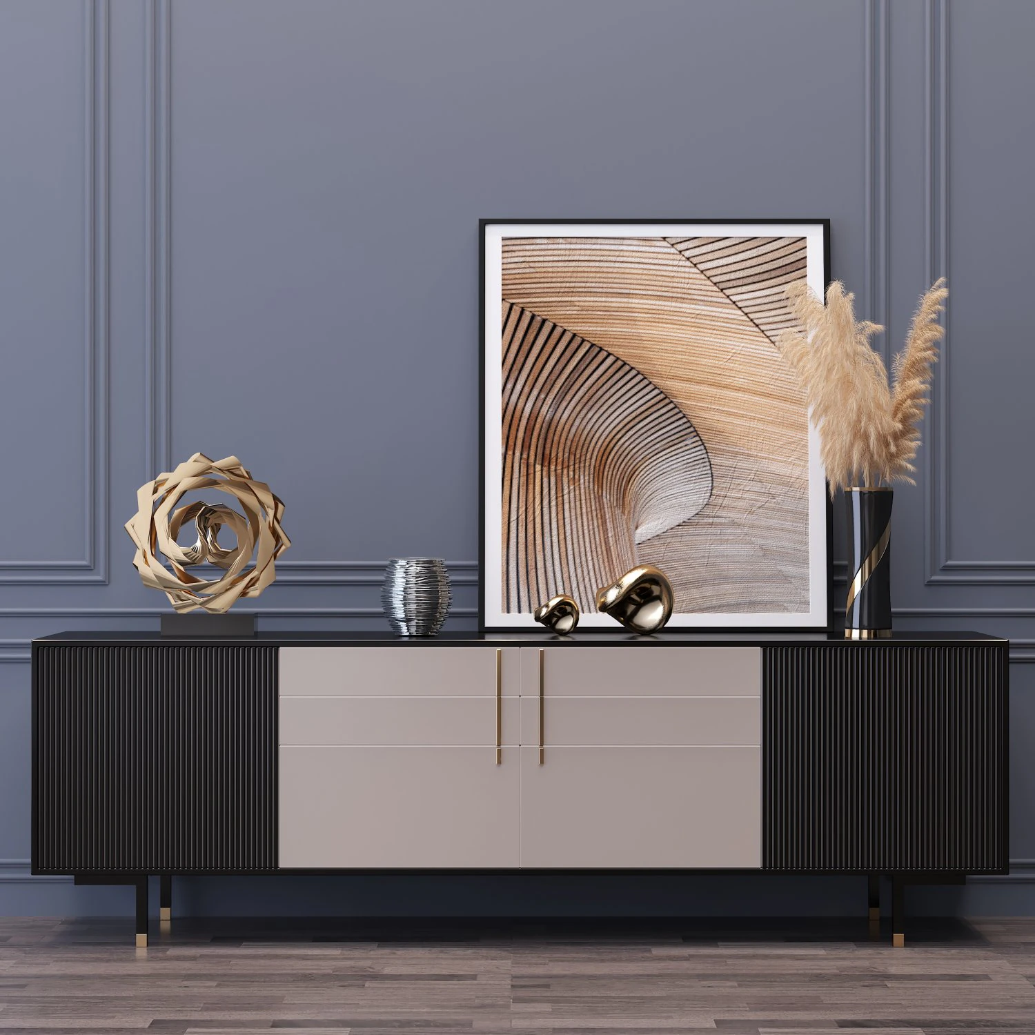 cabinets17 3D Model .c4d .max .obj .3ds .fbx .stl .blend 