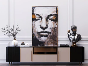 キャビネット18 3Dモデル