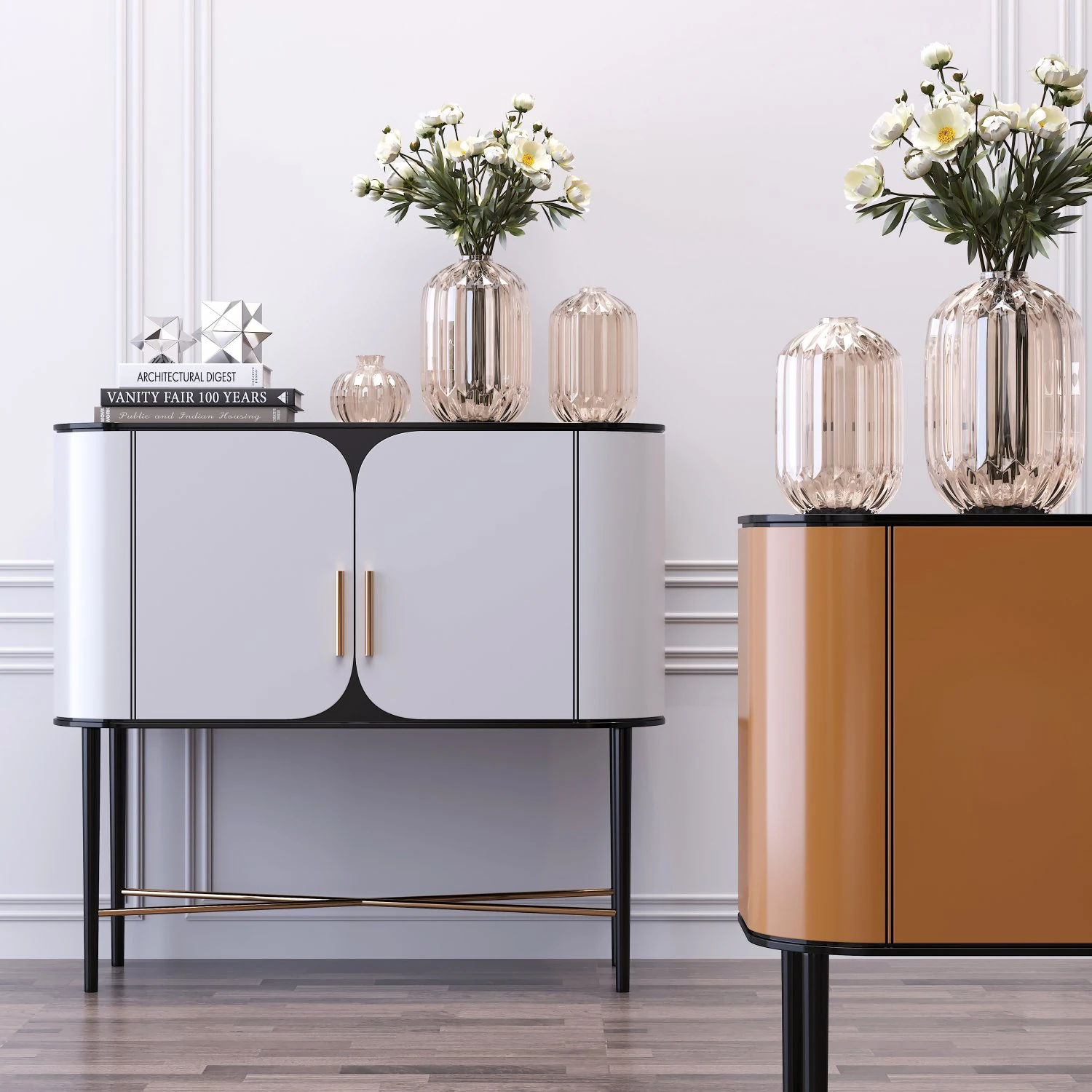 cabinets23 3D Model .c4d .max .obj .3ds .fbx .stl .blend 
