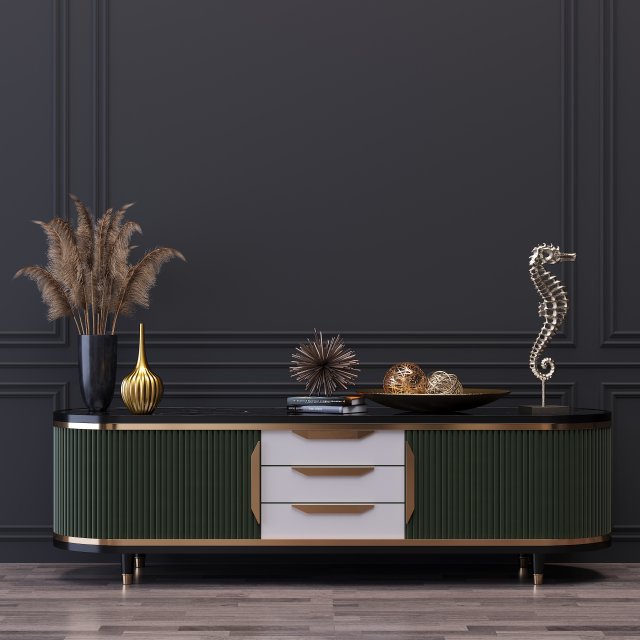 cabinets27 3D 模型 .c4d .max .obj .3ds .fbx .stl .blend