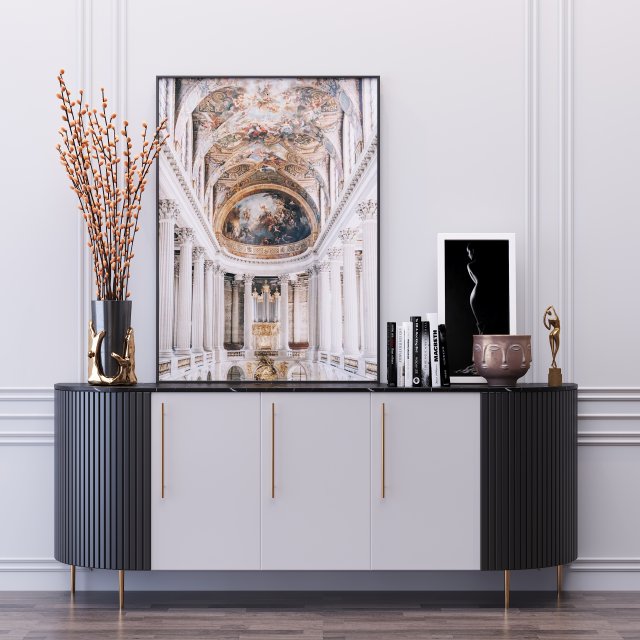 cabinets32 Model 3D .c4d .max .obj .3ds .fbx .stl .blend 