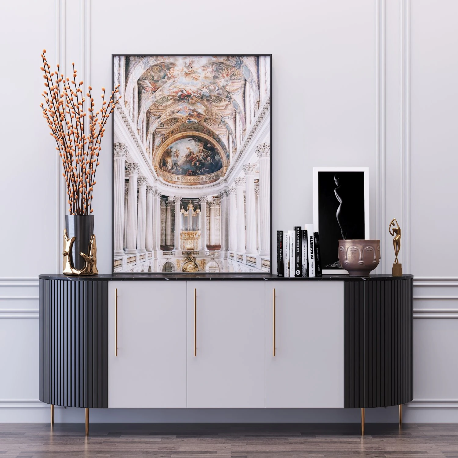 cabinets32 3D Model .c4d .max .obj .3ds .fbx .stl .blend 