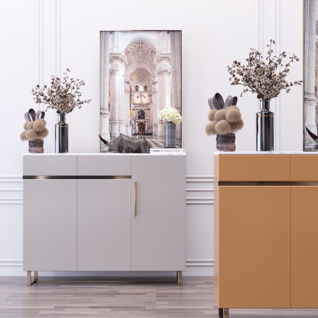 cabinets35 3D Model .c4d .max .obj .3ds .fbx .stl .blend 