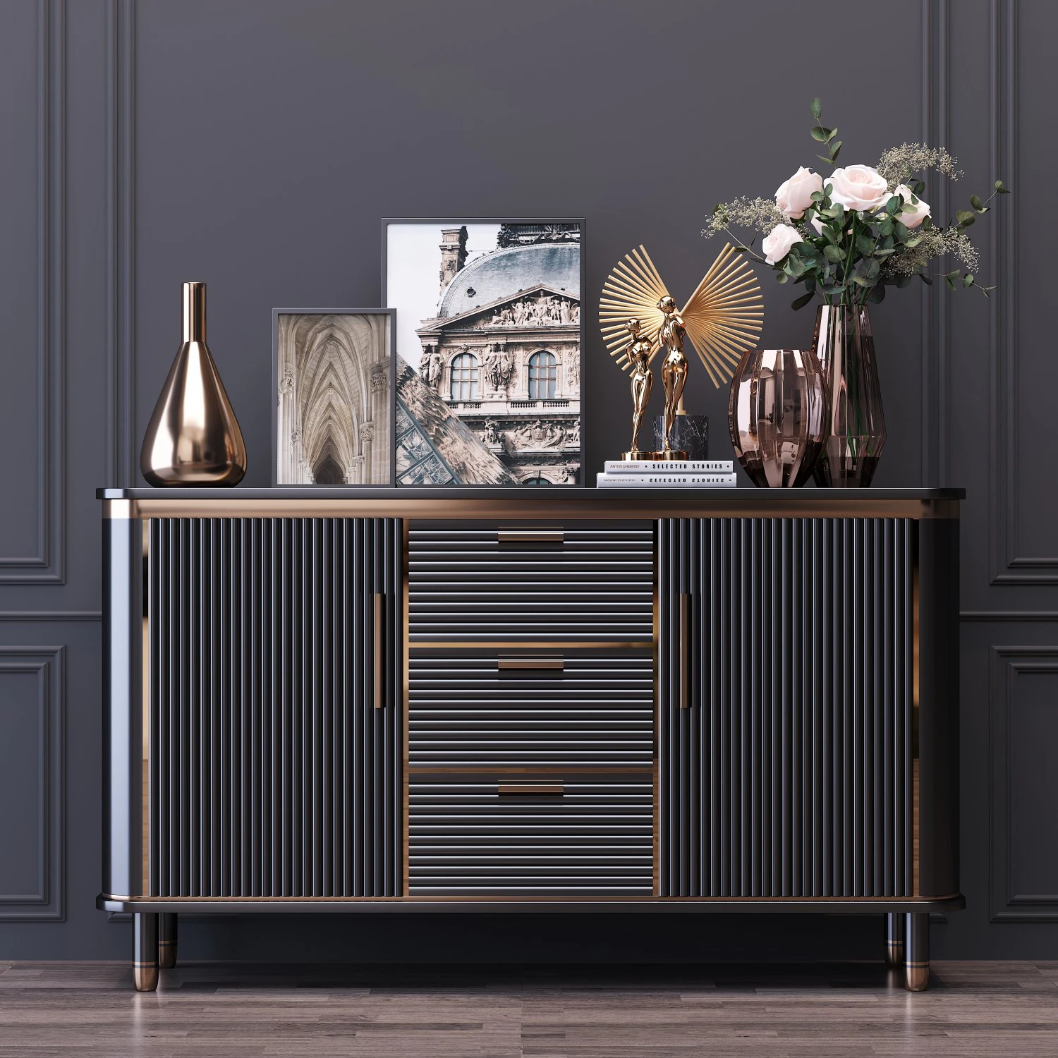 arm&aacute;rios39 Modelo 3D .c4d .max .obj .3ds .fbx .stl .blend 