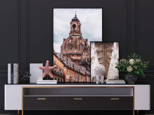 キャビネット40 3Dモデル