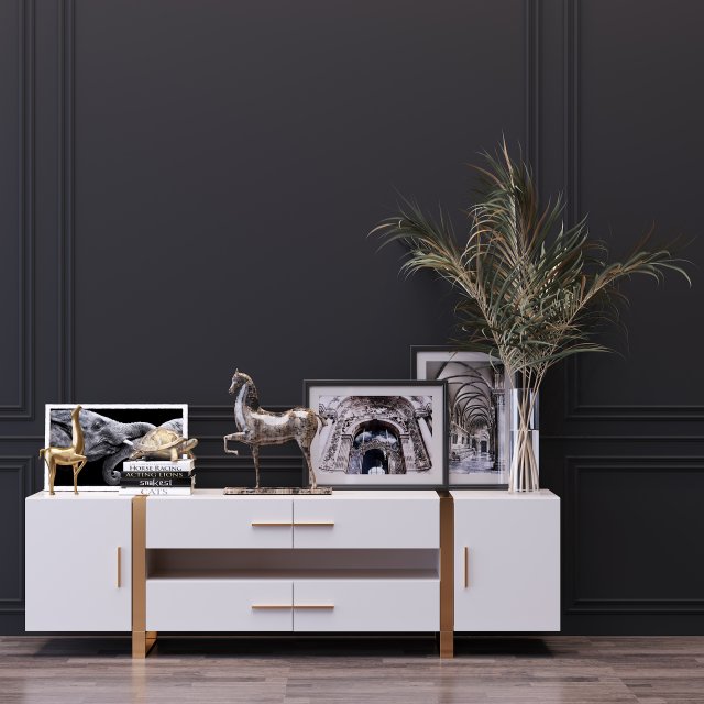 cabinets42 3D Model .c4d .max .obj .3ds .fbx .stl .blend
