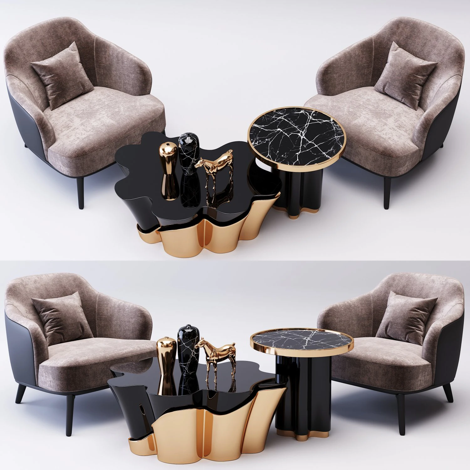 table coffee02 3D Model .c4d .max .obj .3ds .fbx .stl .blend