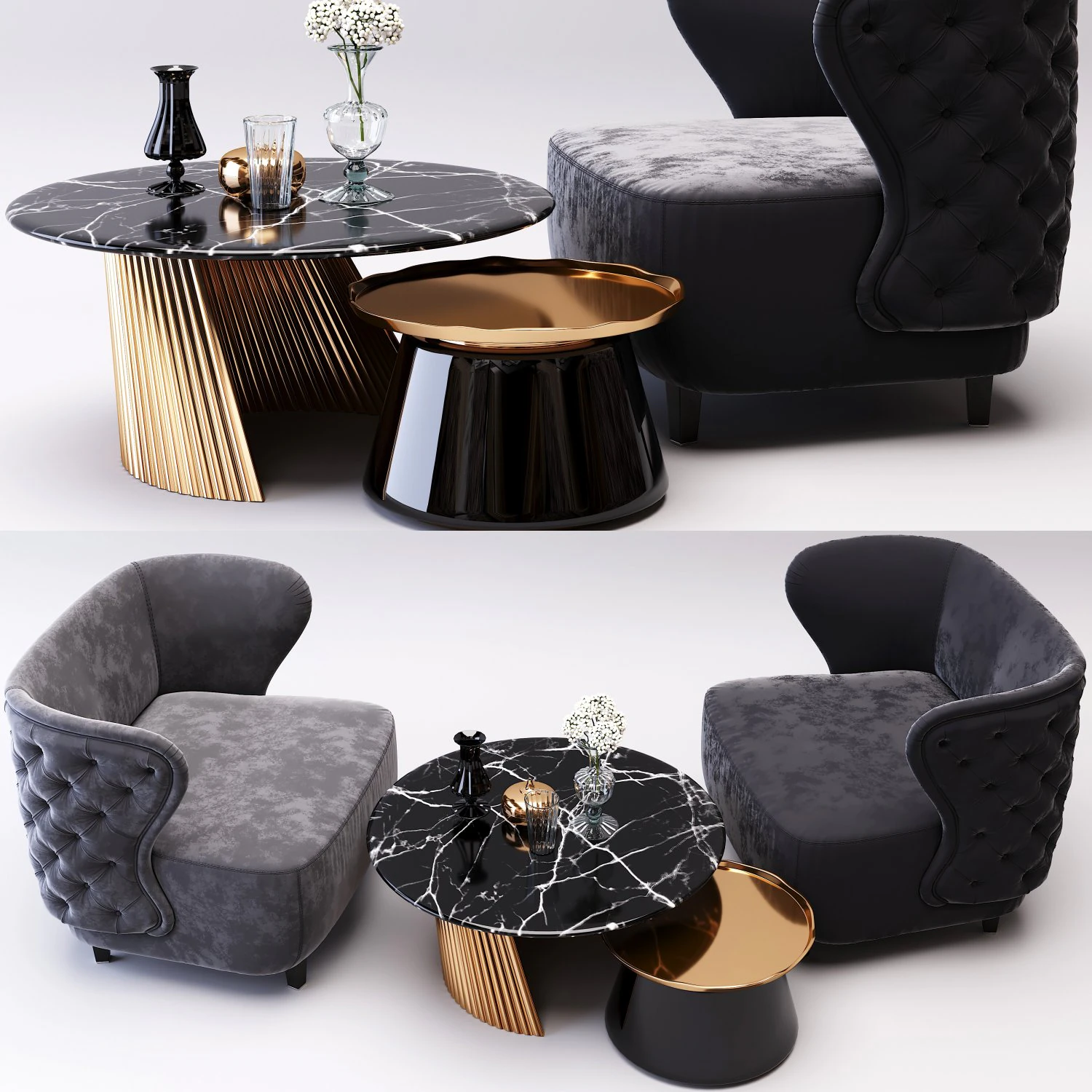 table coffee03 3D Model .c4d .max .obj .3ds .fbx .stl .blend 