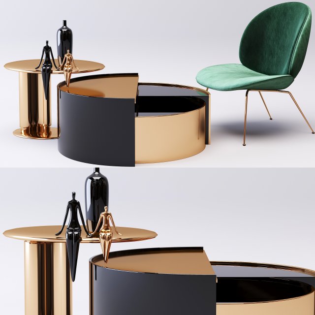 table coffee05 3D Model .c4d .max .obj .3ds .fbx .stl .blend 