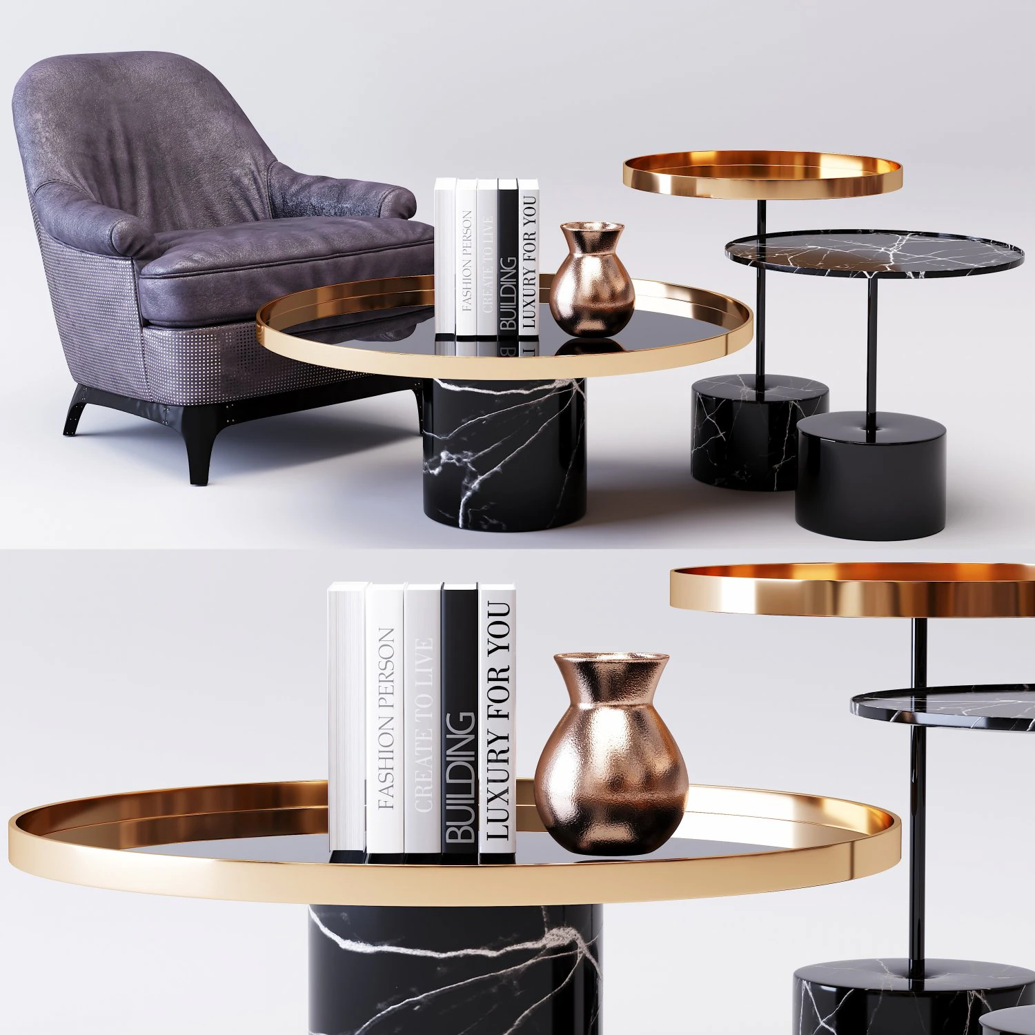 table coffee12 3D Model .c4d .max .obj .3ds .fbx .stl .blend 