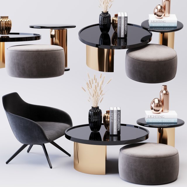 table coffee22 Modèle 3D .c4d .max .obj .3ds .fbx .stl .blend 
