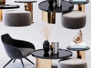 mesa de caf&eacute;22 Modelo 3D