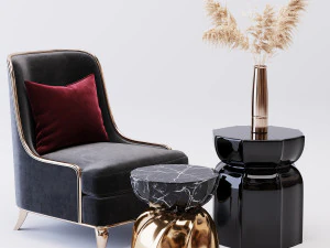 テーブルコーヒー27 3Dモデル