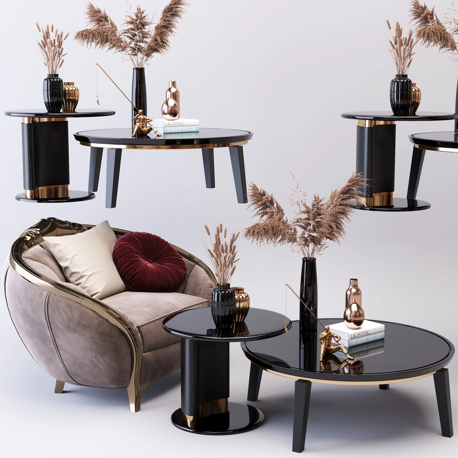 table coffee28 3D Model .c4d .max .obj .3ds .fbx .stl .blend 