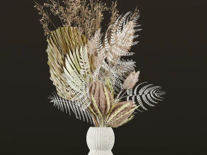 set di vasi da fiori06 Modello 3D