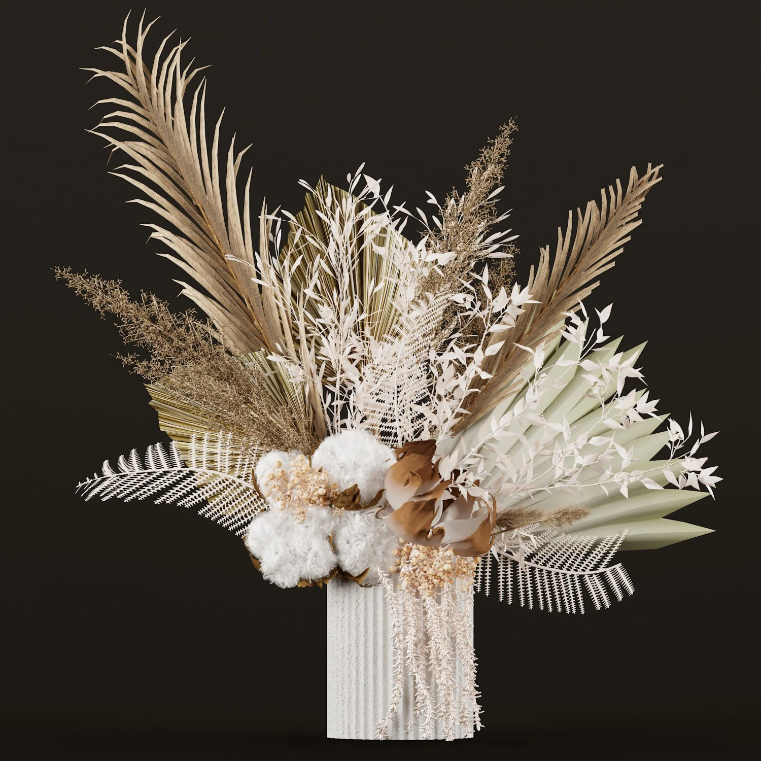 set vaso di fiori07 Modello 3D .c4d .max .obj .3ds .fbx .stl .blend 