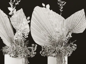 flowerpot set08 3D Model