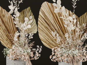 flowerpot set08 3D Model